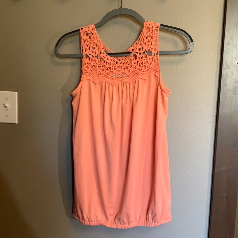 Maurices pink tank top!